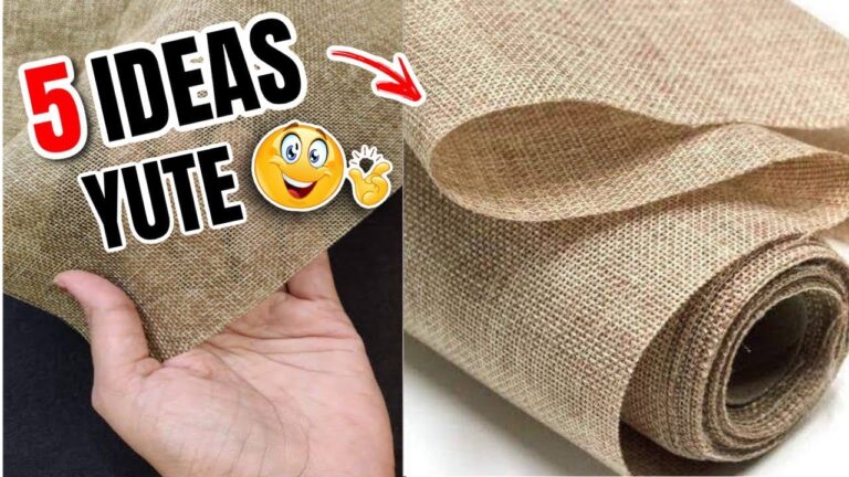 Características del tejido de yute: Una visión general