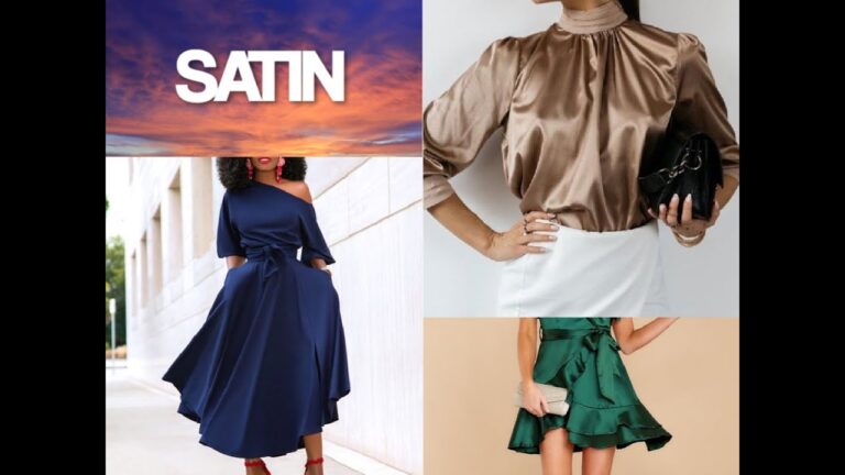 Tendencias en camisas de raso: Lo &uacute;ltimo en moda