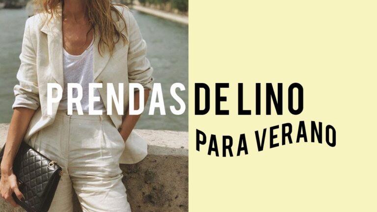 Combinaciones de lino para outfits casuales