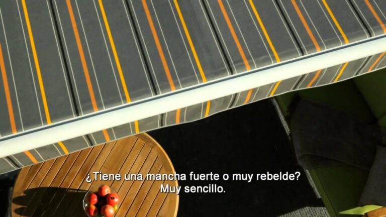 5 soluciones efectivas para eliminar manchas en tela de toldos